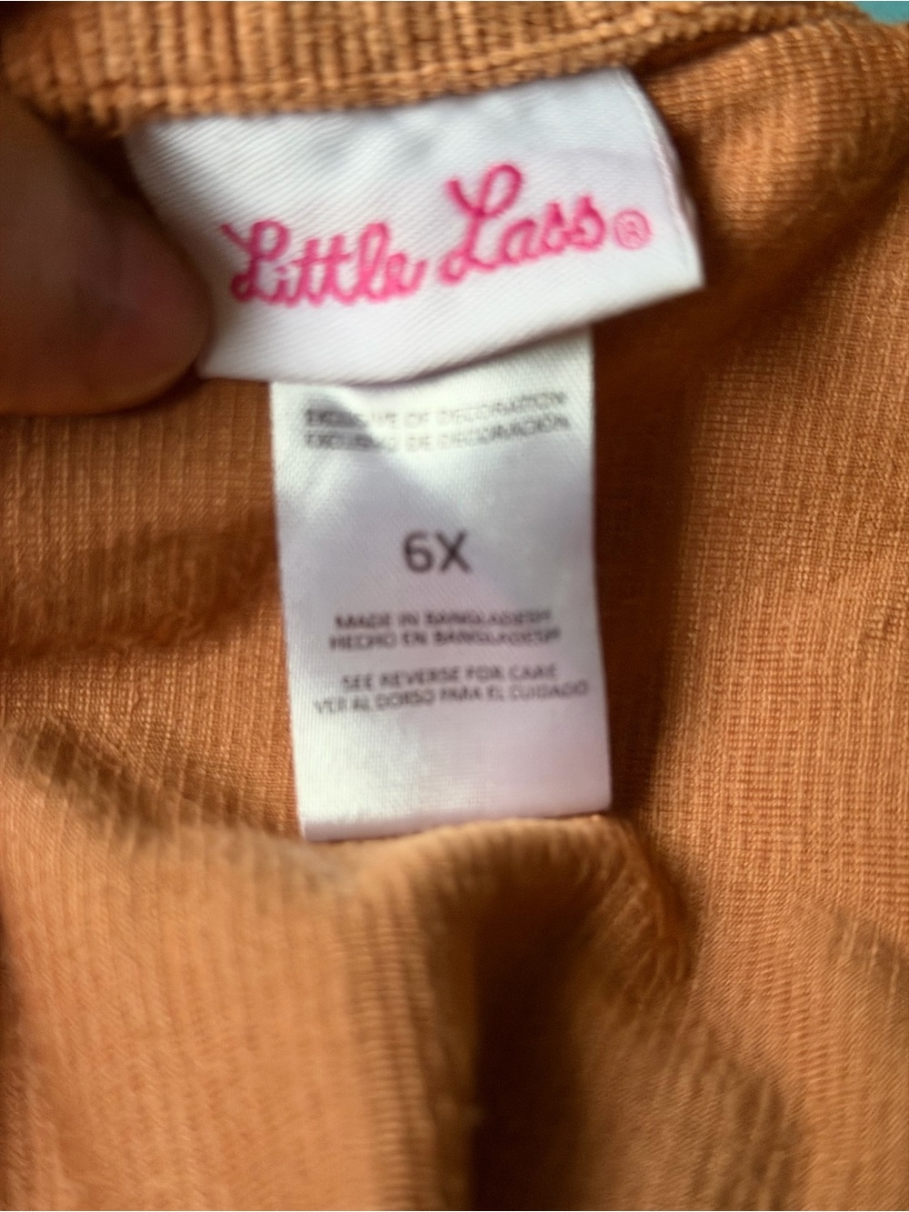 Girl blouse size 6X